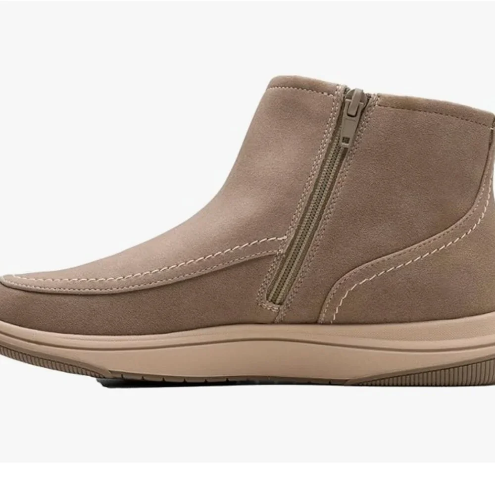 Clarks CloudSteppers Women's Breeze Cora Ankle Boot Dark Taupe
